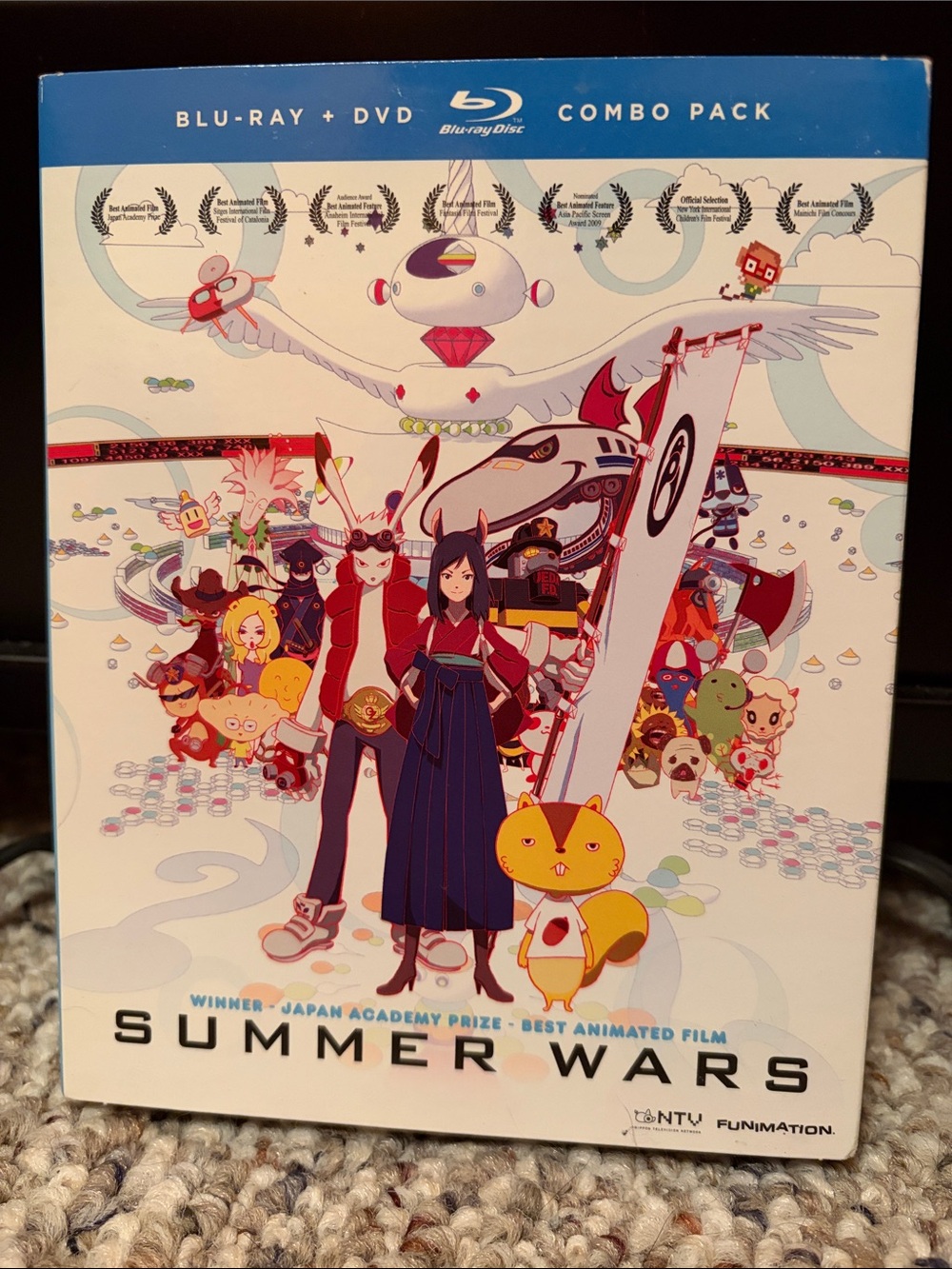 Summer Wars Blu-Ray and DVD Combo